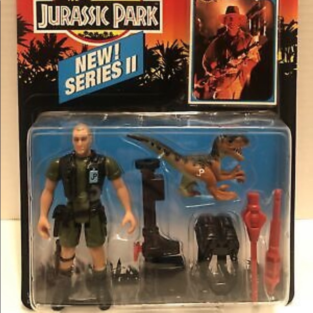 Kenner Jurassic Park Robert Muldoon 1993 series 2 Action Figure